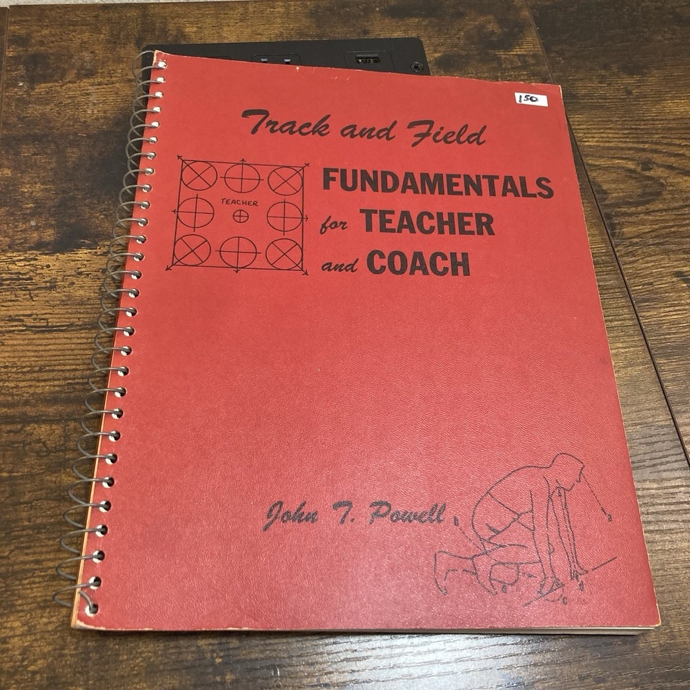John Powell Track and Field Fundamentals for Teacher and Coaching Vtg 1969 Rare